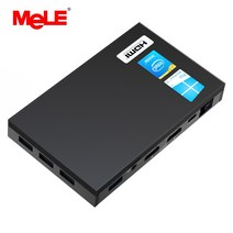 주식용컴퓨터 미니 채굴기 주식용 PC 초소형 가성비 비트코인 mele 팬리스 pc 셀러론 j4125 8g 128g windows 11 pro 산업용 컴퓨터 4k 데스크탑 pc, 베사 마운트 없이