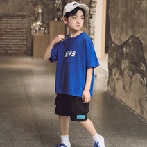 소소키즈 아동 키즈 주니어 STFS카고 반바지 티셔츠 남아 츄리닝 운동복 상하세트