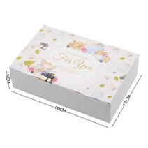 우동면 만들기 업소용 제면기 만두피 기계 칼국수 면뽑는 자동 파스타 20pcs 영국 꽃 컵케익 상자 선물 포장 웨딩 파티 마카롱 베이킹 패키지 빈티지 꽃 크래프트 종이 케이크, 180x120x50mm, 20개