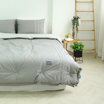 고급 호텔 침구 세트 부드럽고 포근한 워싱 이불 라인 고밀도 그레이 차렵 이불 여름 간절기 순면 아사 논슬립 패드 베개 알러지케어 진드기 방지 슈퍼 싱글 퀸 라지킹 이스턴킹 사이즈