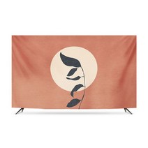 명화 티비 TV 덮개 가리개 인치 종류별 무지개 럭셔리 거실 모니터 먼지 커버 42 55 65 75 액자 풍경 HA11, 48인치 희망