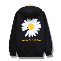 올멋 데이지 블라썸 오버핏 후드티