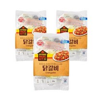 오뚜기 밀키트 닭갈비 간편식 가정대용식 520G HMR 캠핑음식, 3개