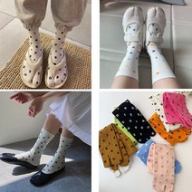 프리미엄 조리 타비 엄지 발가락 숫자 패턴 긴 타비양말