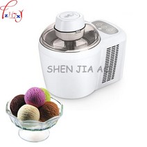 가정용 소프트 아이스크림 기계 요거트 젤라또 1pc 220v 90w 홈 미니 과일 자동 하드 어린이 diy, 없음