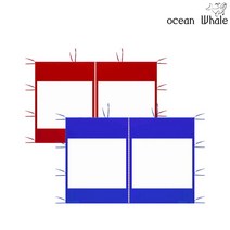 오션웨일 접이식 야외 천막 3.75m D단품 (투명바람막이 일반형 1면만) 주차 행사용 포장마차 캐노피 천막, (D단품-일반형)브라운