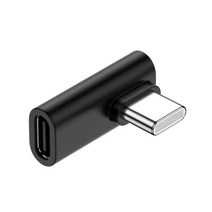 USB3.0 변환젠더 CMtoCF 수평 꺾임 OTG USB-PD 65W 충전 10Gbps C타입 숫놈에서 C타입 암놈 어댑터 외장메모리 외장하드 컨트롤러 연결