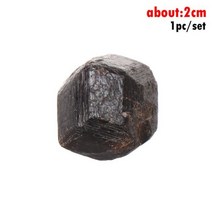 조경 돌 자갈 천연 레드 가닛 광석 치유 에너지 스톤 1/2 개 거친 석영 크리스탈 미네랄 표본 보석 만들기, 1개, 03 1 PC   2cm