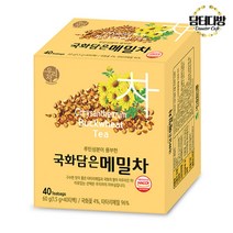 찐알짜 송원 국화담은메밀차 40티백, 상세페이지 참조