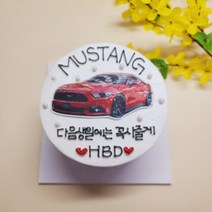 자동차케이크 포토 전국 택배로 받아보는 수제 맞춤 주문제작 레터링케익 서울 부산 배송, 크림치즈- 화이트시트, 1호