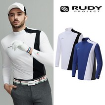 [기타] 루디프로젝트 배색블럭 터틀넥티셔츠 - 7612-101-601