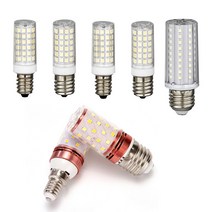 LED 콘램프 콘벌브 E14 E17 E26 꼬마 미니 옥수수 색변환 전구 주백색, E26 / 7.5W, 주광색 하얀불