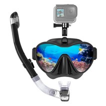 스노클링 마스크 튜브 세트 anti-fog Swimming 고글 튜브 gopro 수중, 협력사