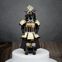 3D 입체 금속 DIY 조립 일본 사무라이 갑옷 전국시대 장식품 만들기, 도쿠가와 이에야스, 페이지참조