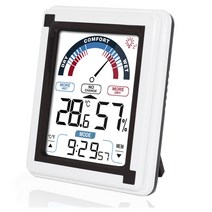 KR-20HTC 가정용 온습도계, 화이트, 1개