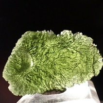 운석 METEORITE 수집 광물 몰다비테 천연 체코 임팩트 유리 러프 스톤 크리스탈 에너지 626g 1 개, 6.1012g