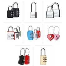 LOCK 자물쇠 사물함 번호키 열쇠모음전, 블랙번호자물쇠 소