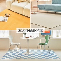 스칸디앤홈 MD추천 알러지케어 단모 러그 카페트 3종, 2-55 크레용 라임그린 200x400