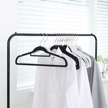 홈앤파우스 모던 논슬립 옷걸이 여성용, 화이트, 20개입