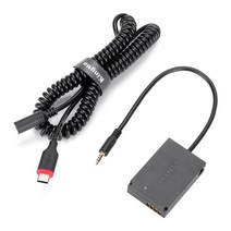 M2 M10 M50 100D 디지털 카메라 LP-E12 더미 배터리 충전기 키트 전원 어댑터 DC 커플러, 한개옵션0