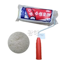 건영 롤러브러쉬 국산 수성로라 페인트 롤러붓 4인치~9인치 벽지 가구 현관문 페인트칠, 1개