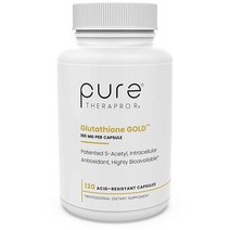 퓨어 Therapro Rx 아세틸 글루타티온 골드 120 내산성 캡슐, 120 Count (Pack of 1)