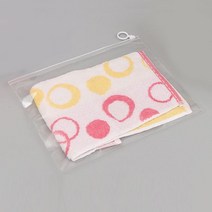 PVC 마스크 보관 슬라이드 고리 지퍼 손잡이 투명 위생 미니 지퍼백 20x25cm