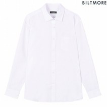 [빌트모아] 화이트 세미 와이드 카라 드레스 셔츠_BUAEDS202