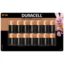 듀라셀 알카라인 건전지 D, 14개입, 1개