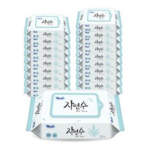 자연수 휴대용물티슈 20매/20팩