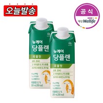 뉴케어 당플랜(곡물맛) 200mlx30팩 당뇨영양식 당뇨환자 당뇨식
