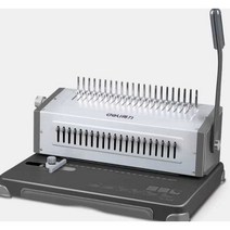 수동 바인딩 펀칭 기계 스프링 노트 사무실 문서정리, 1.3mm 바인딩 클립 스트립x10개