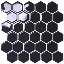 한화엘앤씨 보닥타일 10p, 허니컴 다크그레이(HCW02)