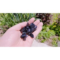 흑요석 자갈 천연 원석 조경 어항 힐링 건강 큰조각 작은조각 100g 200g