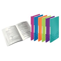 라이츠 와우 클리어 화일(20P/40P) 6종 PINK 40P(LZ4632-23), 1개