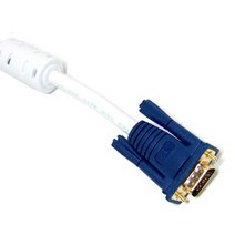 넥시 RGB(VGA) 고급형 모니터 케이블 2m/NX90/노이즈 필터/RGB+6/UL AWM 2919인증/금도금 커넥터/트위스트 페어구