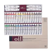 신한 유화물감 36색 세트 20ml, 없음, 상세페이지 참조, 상세페이지 참조
