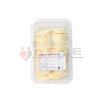 명품 후레쉬 모짜렐라치즈 원형슬라이스치즈63mm(1kg) 신선포장무료 가온치즈, 1팩, 1kg