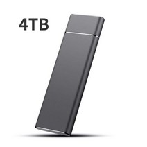 16TB 외장 SSD 하드 휴대용 500GB 2TB 4TB 8TB 드라이브 타입 C USB 3.1 디스크 Usb 플래시, 10 4TB Black