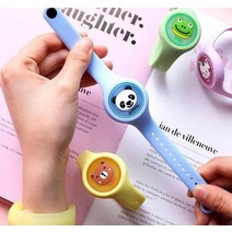 LED 모기팔찌 모기퇴치팔찌 성인모기팔찌 모기기피제 아기모기패치, 불빛 모기팔찌 색상랜덤