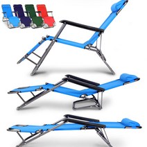 캠핑필수품 3단변신캠핑의자 침대의자 악마체어 캠핑침대의자 야전침대 접이식의자 캠핑의자 낚시의자 폴딩체어 간이침대, 블랙