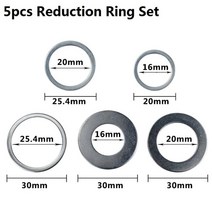 원형 톱날 250mm 2pcs 16mm-30mm 톱 블레이드 커팅 링 tct 카바이드 디, 2pcs 30mm to 25.4mm
