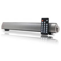 돌비애트모스 블루투스 사운드바 bomaker 190w 2.1 tv soundbar 홈 시어터 사운드 시스템 스피커 sound bar subwoofer support aux, 2-검은색
