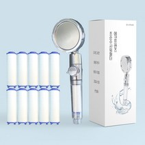 초순수 고급형 필터샤워기1개+리필필터10개외 필터모음전, 1.A고급형샤워기1개+리필필터10개