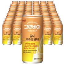 정식품 그린비아 알디 30캔 x 2박스 신장질환자 환자용 영양식 비투석