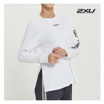 2XU 2XU 글로벌 공용 코어 롱 슬리브 티셔츠_X0ML15191WHT