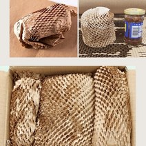 종이 포장지 신문지 마분지 쿠션 에어캡 뽁뽁이, 종이완충제50cmX30M