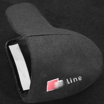 아우디 A7(4G8) 기어봉 기어노브 커버-알칸타라, C타입_SLINE