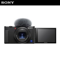 소니 브이로그 디지털 카메라 ZV-1 + GP-VPT2BT (블루투스 무선 슈팅그립 삼각대), 화이트