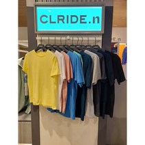 클라이드앤 남녀공용 기본라운드 반팔티셔츠 CMBTS201U